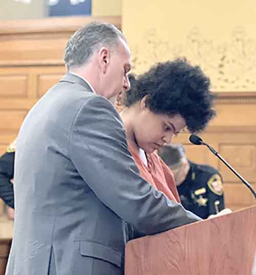 Sheriann Odem, who hit officer, is sentenced | News, Sports, Jobs - Vimarsana News